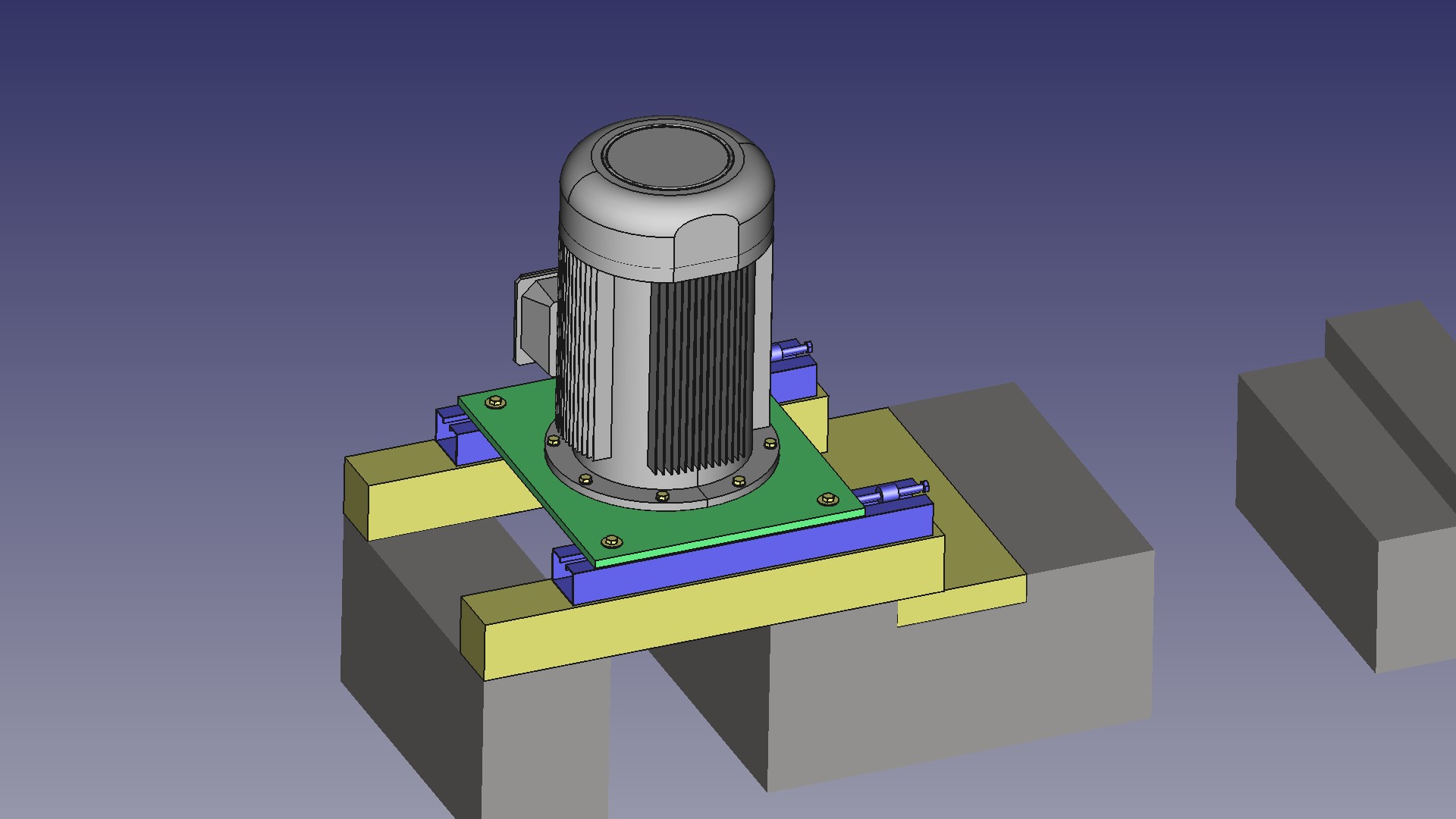 Nouvelle gnratrice sur berceau tendeur